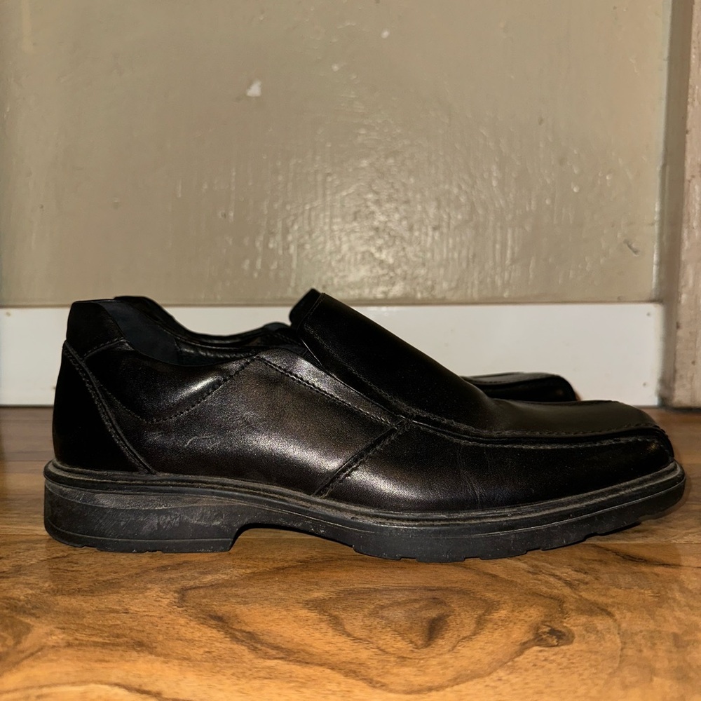 Aldo Sleek Black Men's Slip-On Loafers